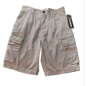 NWT Billabong Boy's Gray Transmit Cargo Shorts ~sz 10